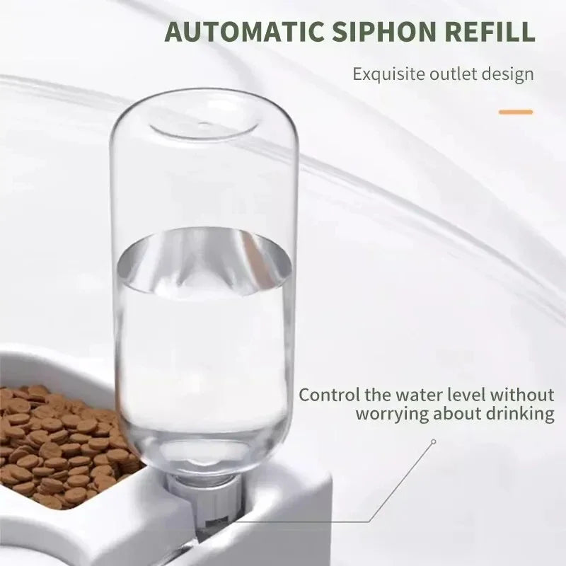 Automatic Drinking Love Pet Bowl Drinking And Feeding